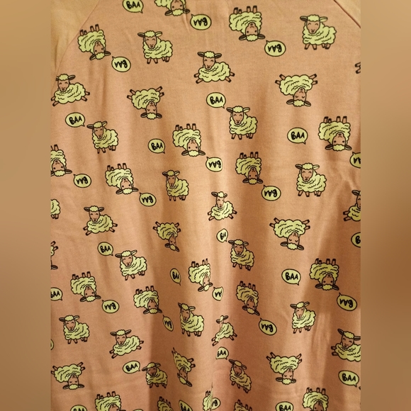 Pink cotton nightdress size M, new - Picture 3 of 4